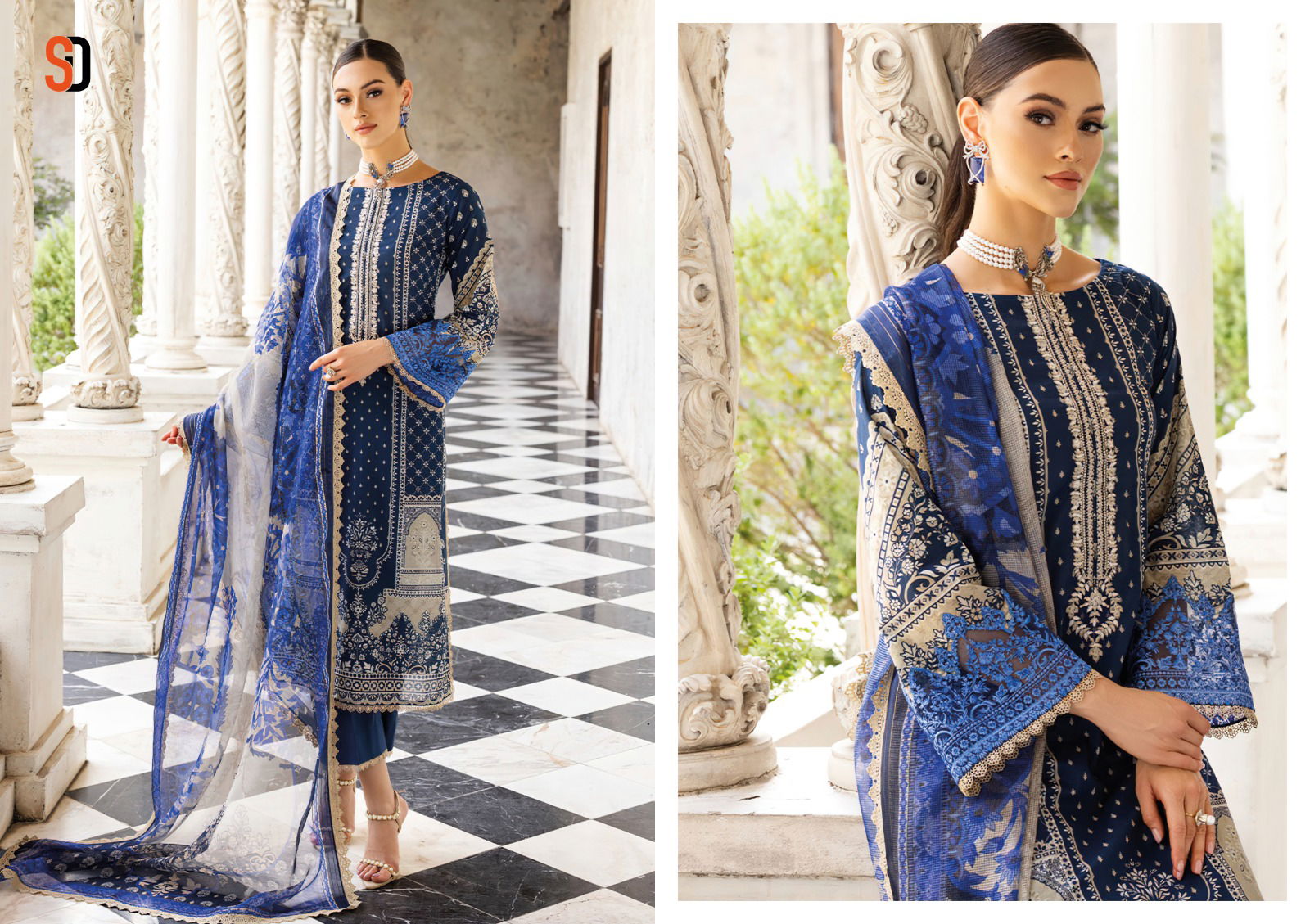 Bliss Vol 01 By Sharaddha Cotton Pakistani Suits Catalog